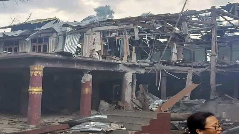 Myanmar Airstrike