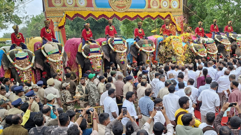 Mysuru Dasara elephants