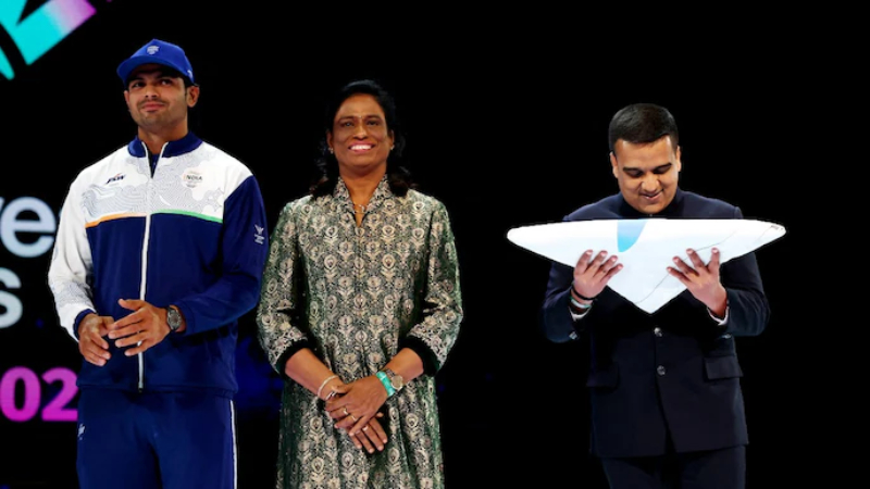 Neeraj Chopra PT Usha Harsh Sanghavi