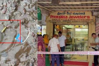 ನೆಲಮಂಗಲ ಚಿನ್ನದಂಗಡಿ ಮಾಲೀಕನ ಮೇಲೆ ಗುಂಡಿನ ದಾಳಿ - ಗ್ರಾಹಕರ ಸೋಗಿನಲ್ಲಿ ಬಂದು ದರೋಡೆಗೆ ಯತ್ನ 8 Nelamangala
