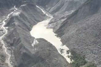Nepal Flood Lake Tibet