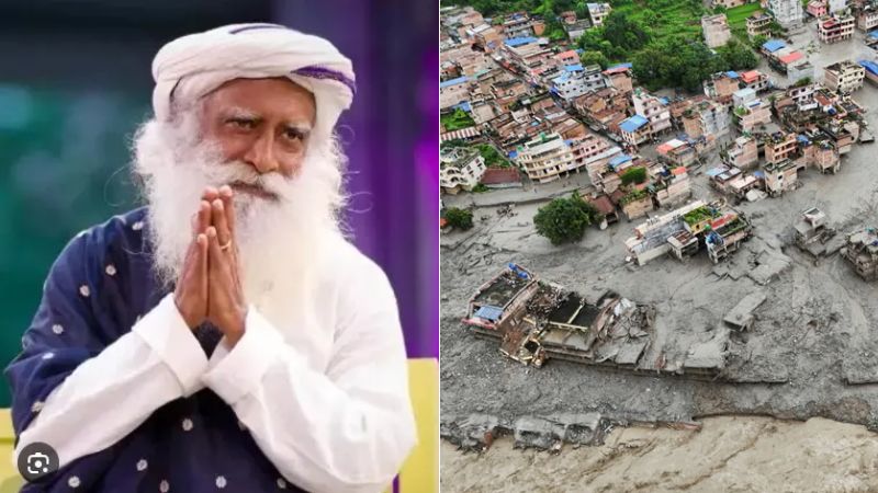 Nepal Flood sudguru reaction