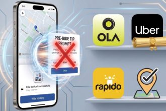No More Pre Ride Tips Transport Ministry Directs Cab Aggregators to Ban Upfront Tipping Options ola uber