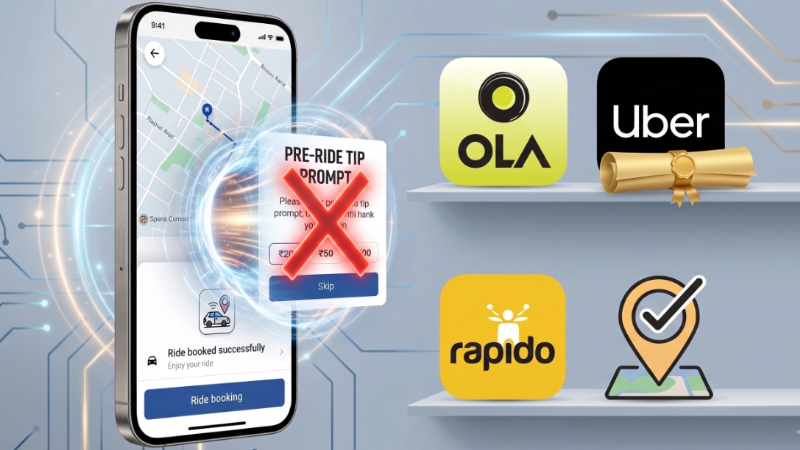 No More Pre Ride Tips Transport Ministry Directs Cab Aggregators to Ban Upfront Tipping Options ola uber