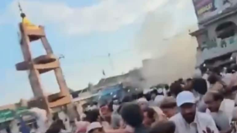 Pakistan Khyber Pakhtunkhwa Suspected Suicide Bomb Attack