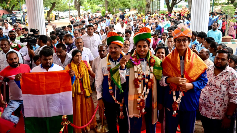ಮೈಸೂರಿನ ಪ್ಯಾರಾ ಅಥ್ಲೀಟ್ ಶಿಲ್ಪಾಗೆ 15 ಲಕ್ಷ ನಗದು ಬಹುಮಾನ, ಗ್ರೂಪ್-ಬಿ ಹುದ್ದೆ 11 Para Athlete KS Shilpa 4