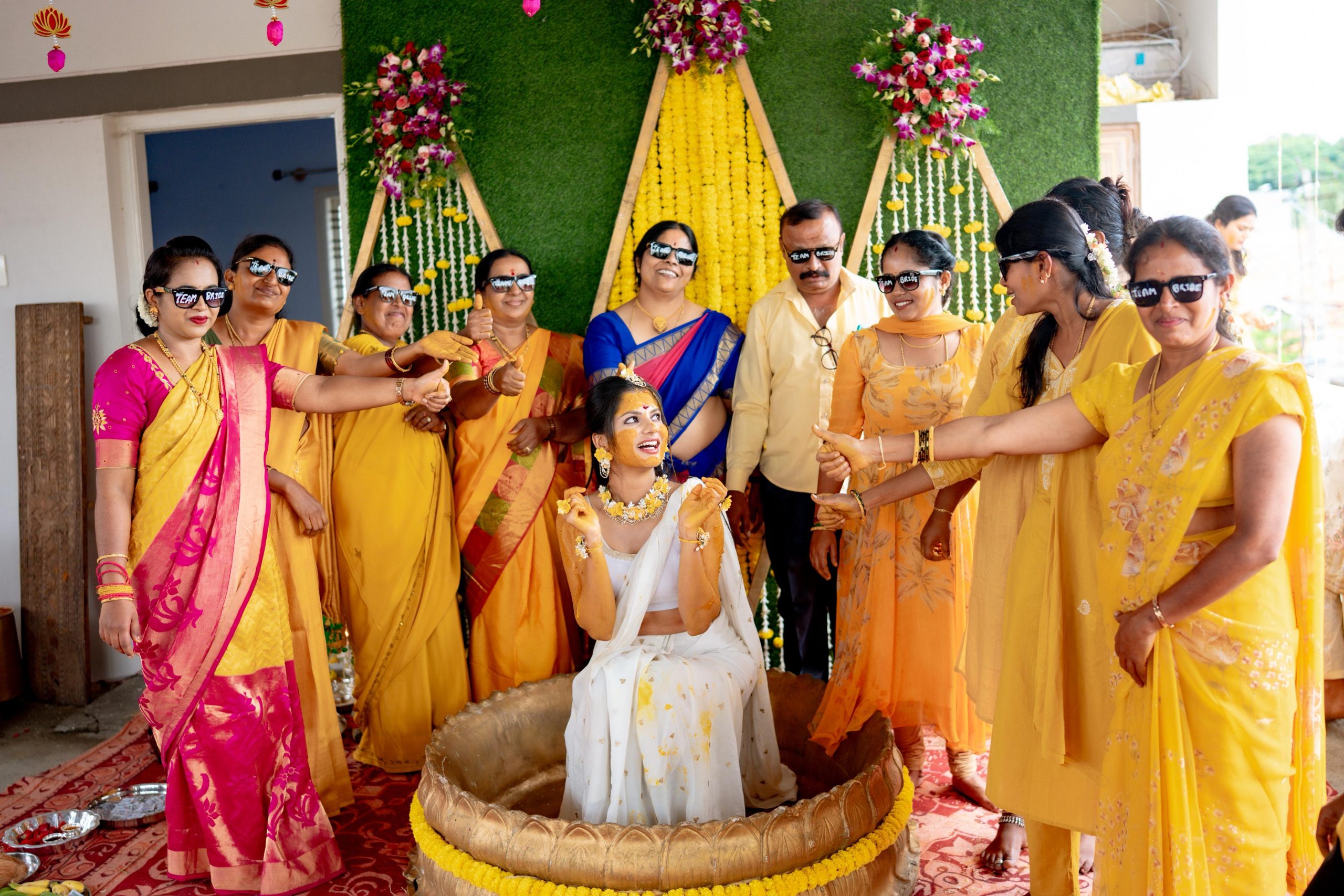 Photo Gallery | ಚಿಕ್ಕಣ್ಣ ಮದುವೆ ಸಡಗರ - ಅರಿಶಿಣ ಶಾಸ್ತ್ರದಲ್ಲಿ ಮಿಂದೆದ್ದ ಭಾವಿ ಪತ್ನಿ ಪಾವನಾ 24 Pavana Chikkanna 3 scaled