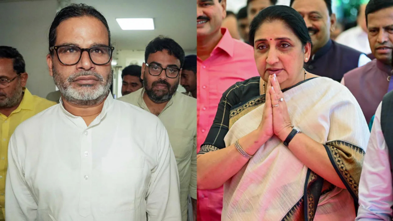 Prashant Kishore Meets Sunetra Pawar