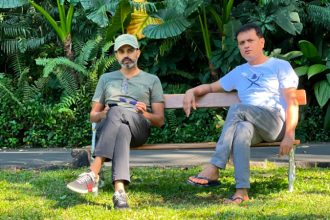 Prashanth Neel and Vijay Kiragandur