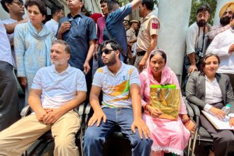 Rahul Gandhi Delhi Police Protest