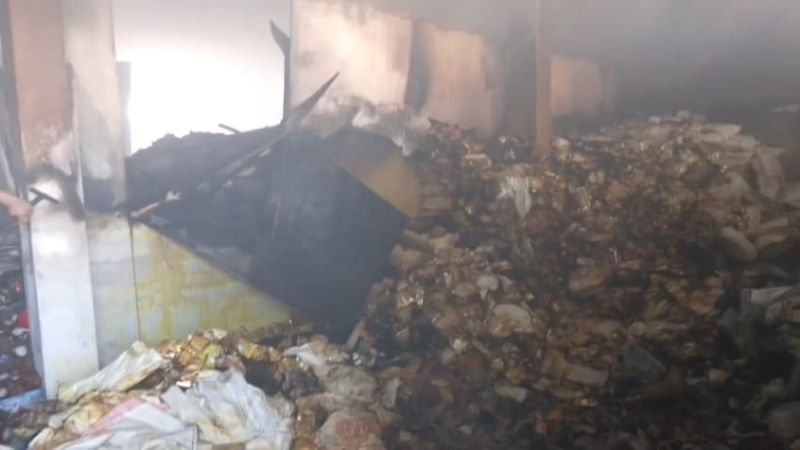 Raiachur Fire accident