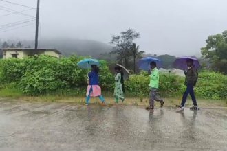 Rain weather