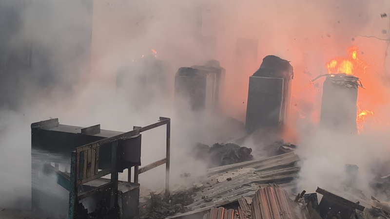 Ramanagara Fire