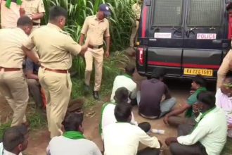 Raybag Belagavi Farmers Protest as PWD Stakes Claim on Land Cultivated for 45 Years Citing 1957 Acquisition 2