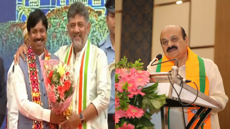 ನೂತನ ಸಚಿವರಾಗಿ ರುದ್ರಪ್ಪ ಲಮಾಣಿ ಪ್ರಮಾಣ ವಚನ – ಬೊಮ್ಮಾಯಿ ಅಭಿನಂದನೆ