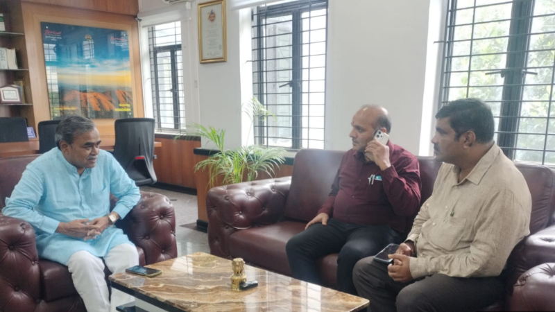 ಶಿವಮೊಗ್ಗದಲ್ಲಿ ಕಿರು ಫಿಲ್ಮ್ ಸಿಟಿ ನಿರ್ಮಾಣಕ್ಕೆ ಸ್ಥಳ ಪರಿಶೀಲಿಸಿದ ಕಂಠೀರವ ಸ್ಟೂಡಿಯೋ ಅಧ್ಯಕ್ಷ 9 Shivamogga Short Film City Kanteerava Studio 1