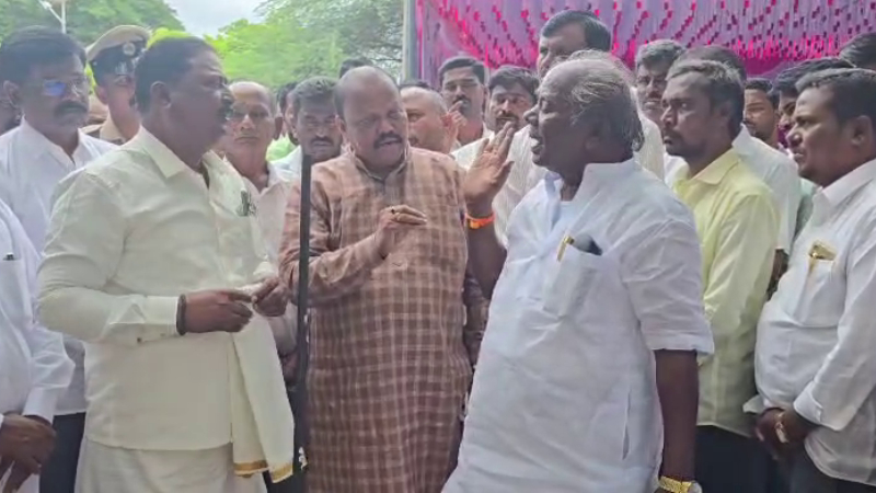 Siruguppa Groundbreaking Ceremony Cancelled Following Heated Clash Between Sitting and Former MLAs