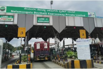 Toll Rates Hiked on Nelamangala–Devihalli Expressway from Midnight