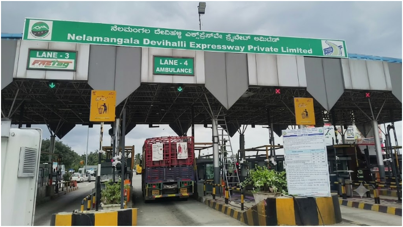 Toll Rates Hiked on Nelamangala–Devihalli Expressway from Midnight