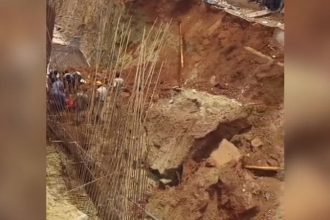 Tragedy Near Kanteerava Studio Soil Collapses at Underpass Worksite Workers Trapped