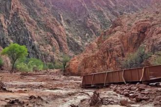 US Grand Canyon Flash Floods