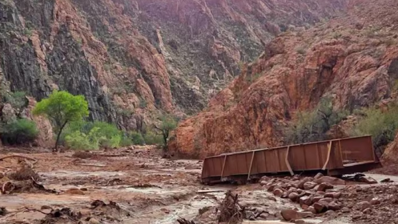 US Grand Canyon Flash Floods
