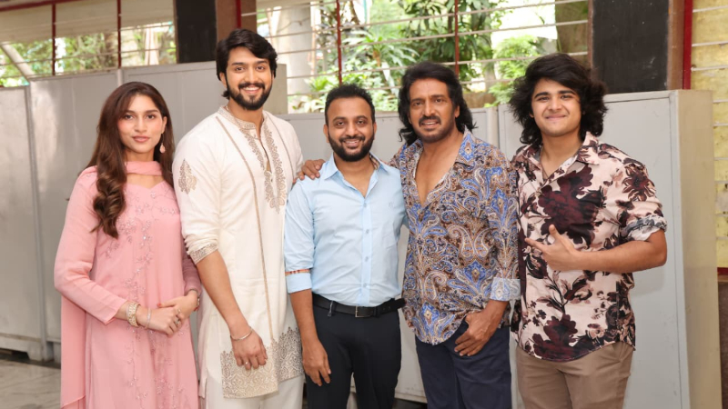ಉಪ್ಪಿಗೆ ನಾಯಕಿಯಾದ ಮಾಲಾಶ್ರೀ ಪುತ್ರಿ - ನೆಕ್ಟ್ಸ್ ಲೆವೆಲ್ ಚಿತ್ರಕ್ಕೆ ಅದ್ಧೂರಿ ಚಾಲನೆ 9 Upendras Next Leve Malashrees Daughter Aradhana Ram On Board as Female Lead 2