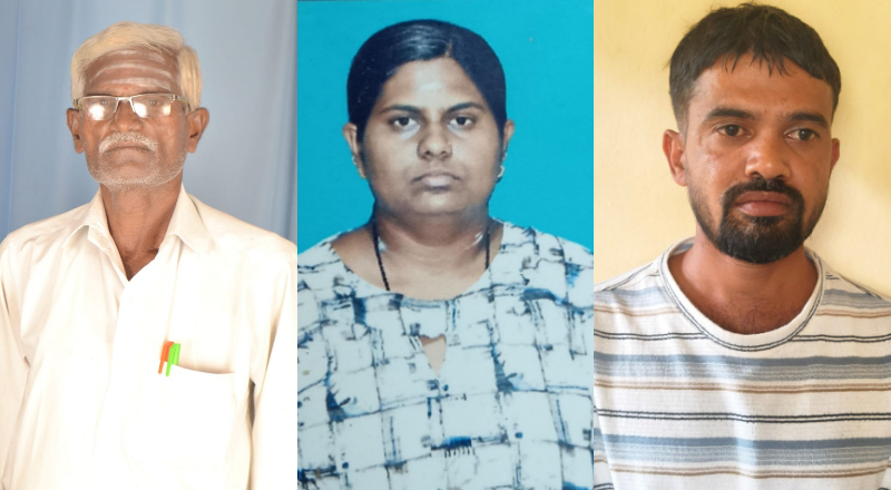 Vijayapura Indi Retired Teacher Murder By Daughter And Lover Over Property Dispute