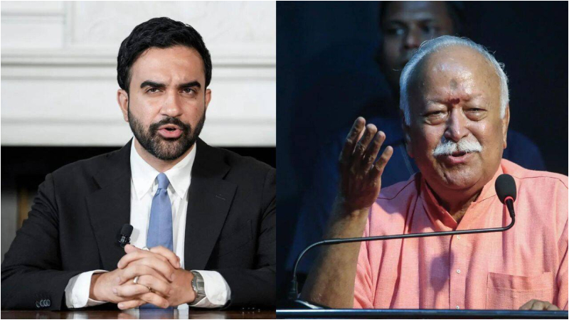 Zohran Mamdani Mohan Bhagwat
