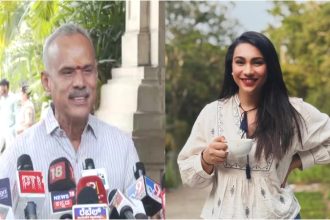 bjp mla suresh gowda apologizes publicly after daughter slaps police sub inspector
