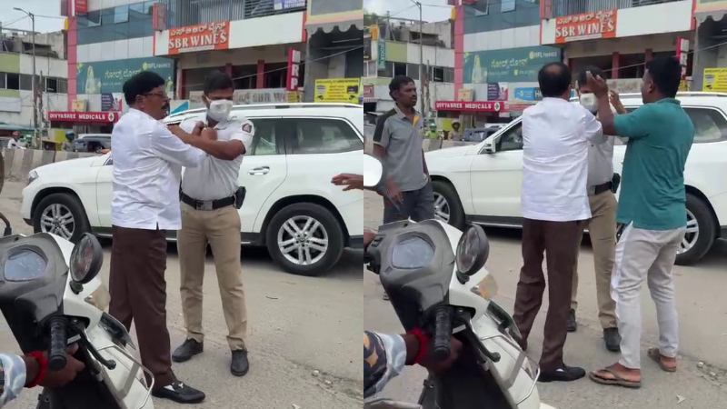 gottigere manja traffic police