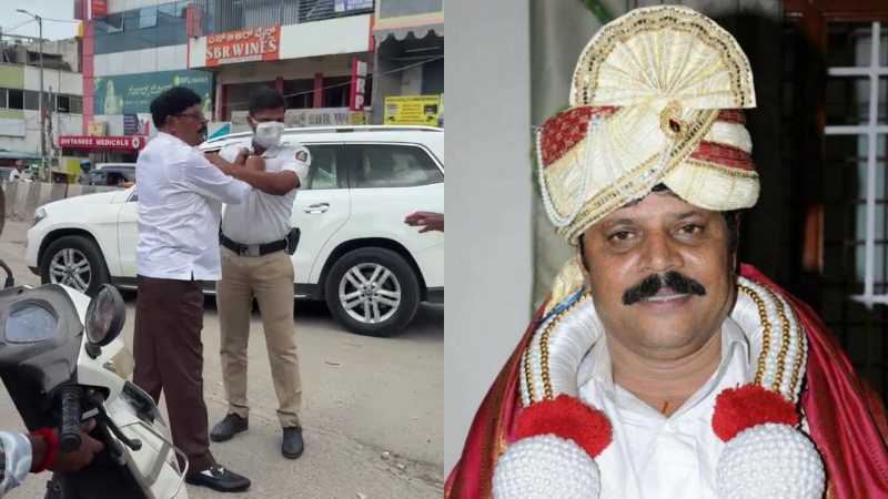 gottigere manju traffic police bengaluru