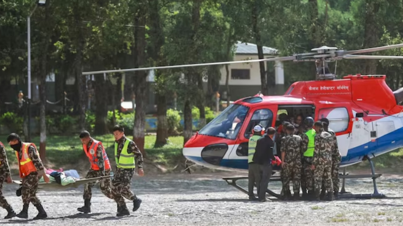 india highlights nepals request after kathmandu says no to foreign help