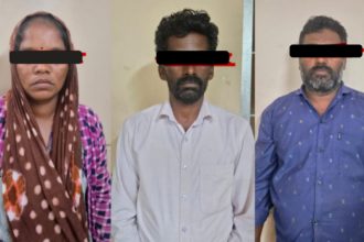 jagalur police arrested a woman and her lover for allegedly murdering her husband 1