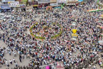 jharkhand students protest