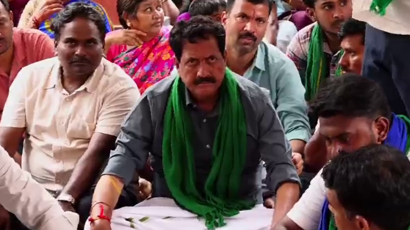 kadur has no place in the list of drought affected taluks y s v dutta lashes out at the government