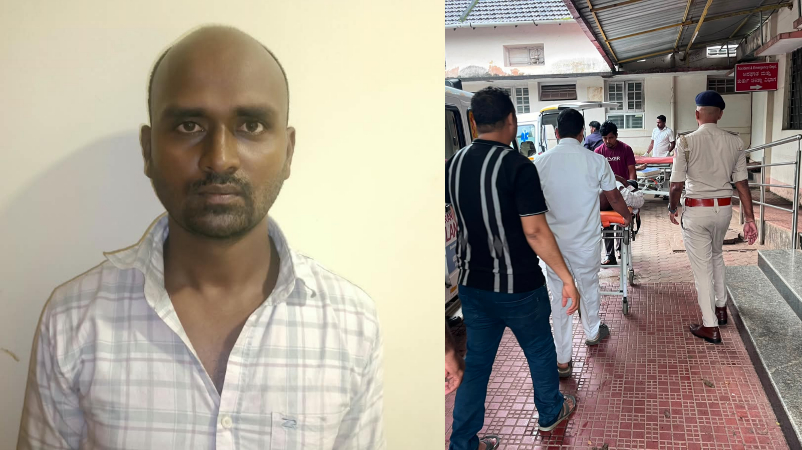 mudrangady david murder case accused shot in leg while trying to escape
