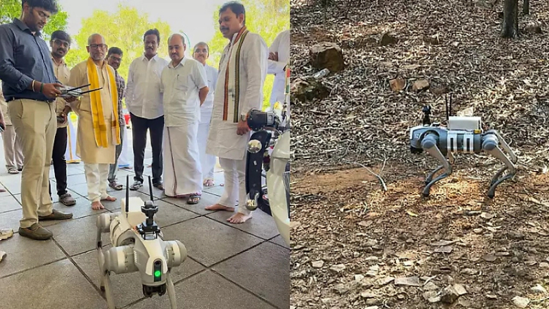 tirupati robotic dogs