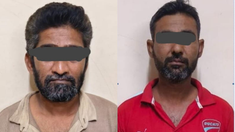 two arrested from irani gang who stole a mangalya necklace worth rs 4 lakh in davanagere