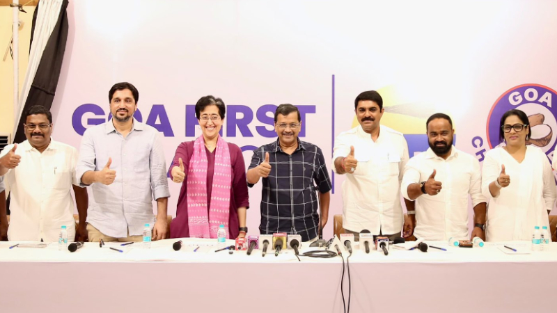 AAP and GFP Form Goa First Alliance for 2027 Goa Assembly Elections Arvind Kejriwal