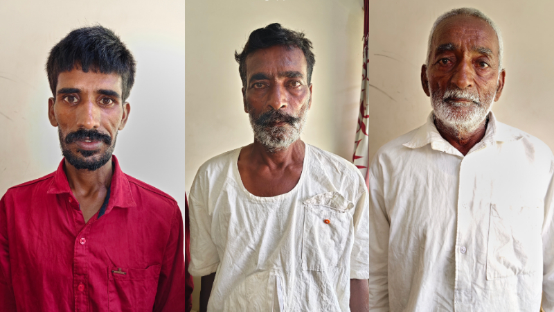 Accused arrested for the brutal murder of a father and daughter after storming the Gram Panchayat office in Kitturs Avaradi village