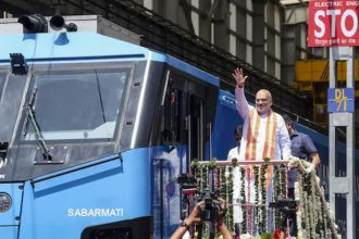 Amit Shah LNG Powered Train Sabarmati