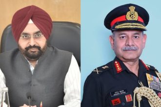 Army Chief Upendra Dwivedi Election Commissioner S.S. Sandhu
