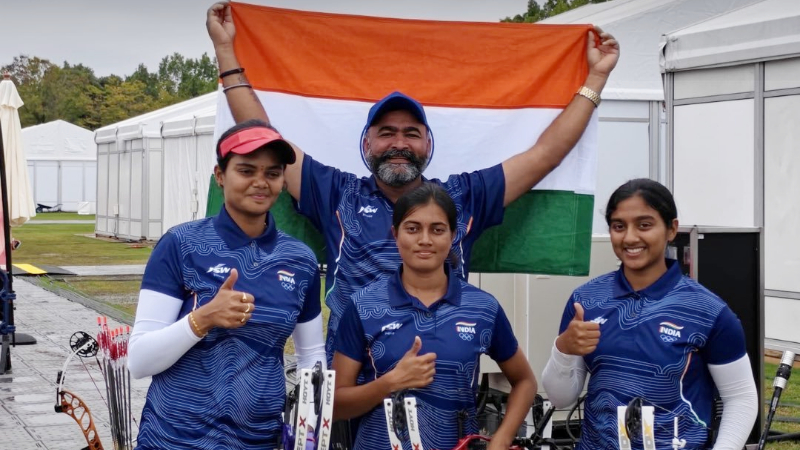 Asian games Archery womens team India