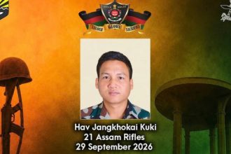 Assam Rifles soldier Havildar Jankhokai Kuki