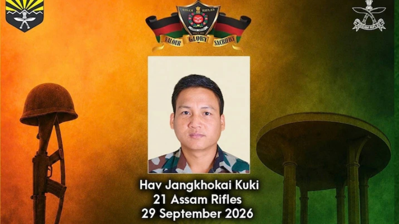 Assam Rifles soldier Havildar Jankhokai Kuki