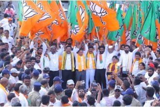 BJP Padayatra Ballari 1