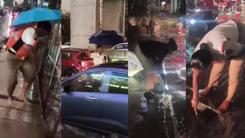 Bengaluru Rain Traffic 1