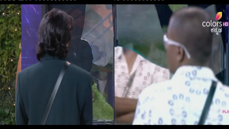Bigg Boss Kannada Twist Manju and Kiran Shastris Mirrors Shatter