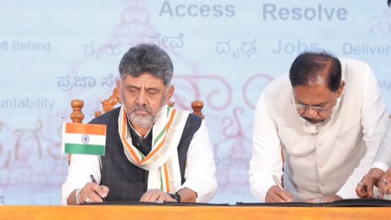CM DK Shivakumar Unveils 3 Maha Sankalpas and 9 Key Pledges 1